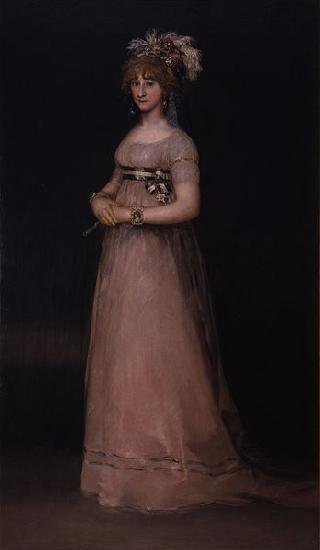Francisco de Goya Ritratto della contessa di Chincen France oil painting art